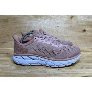 Hoka One One Clifton 7 Women’s Size 9.5 Misty Rose Athletic Running Shoes MRCB